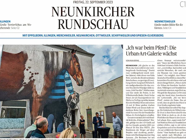 Saarbrücker Zeitung Neunkirchen 20.09.2023